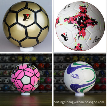 Custom Futsal ball soccer ball size 5 official fussball football pvc/tpu futebol machine stitched soccer